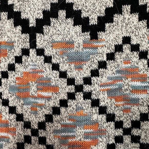 Linda Anderson Long Cardigan Womens S Desert Horizon Shawl Type Beige Southwest - Picture 9 of 9